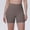 03-BR, variant on Women High Waist Tummy Control Solid Seamless Biker Shorts Stretch Skinny Yoga Running Workout Fitness 3 Inch Athletic Compression Short Pants 18-Purple M