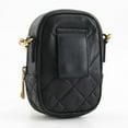 thumbnail image 3 of Pre-Owned Versace Medusa shoulder bag belt pouch leather black 3way unisex (Good), 3 of 9