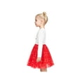 thumbnail image 4 of Robe Fille Rouge Blanc Tee Renne Cercle à Pois Fête de Noël 5 Ans, 4 of 5