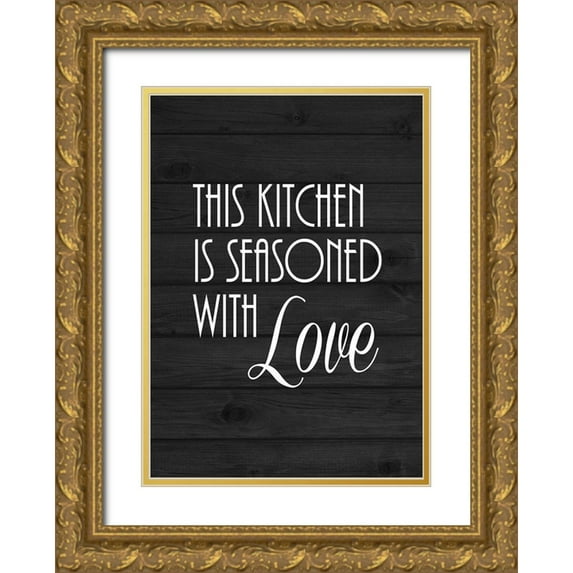 Robinson, Tamara 18x24 Gold Ornate Wood Framed with Double Matting Museum Art Print Titled - Seasoned with Love