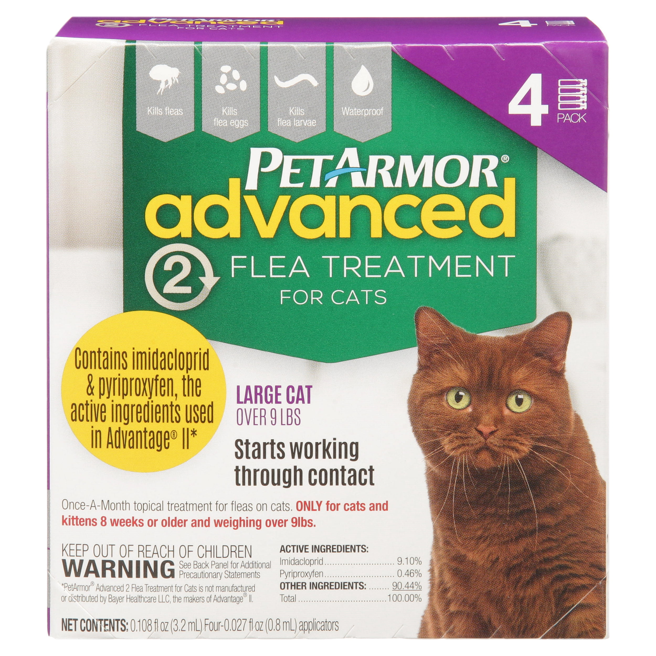 ingredients in advantage 2 for cats