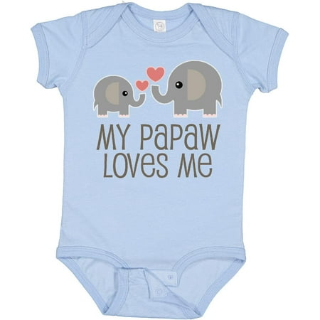 

My Papaw Loves Me Grandchild Baby Bodysuit