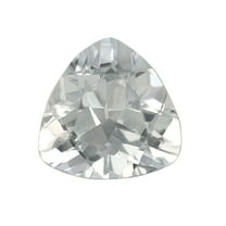Certified Genuine 2.75 Carat White Topaz Trilliant Shape Brilliant Cut 9 mm Loose Gemstone April Birthstone