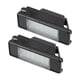 thumbnail image 1 of 1 par de luces LED para matrícula, lámpara de número de coche, luz blanca de repuesto sin errores para Peugeot 207 2006 para Peugeot 207 CC 2007, 1 of 1