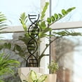 thumbnail image 4 of Enrejado de plantas DIY enrejado de escalada enrejado de jardín macetas soporte para macetas Negro 35cm, 4 of 8