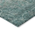 thumbnail image 3 of Addison Rugs Chantille Indoor/Outdoor Traditional Border Teal Machine Washable Rectangle Rug, 5' x 7'6", 3 of 7