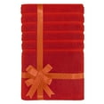 thumbnail image 2 of American Soft Linen Luxury 35x70 Jumbo Large Bath Towel, 100% Cotton Turkish Bath Towel Sheet, Red, 2 of 9