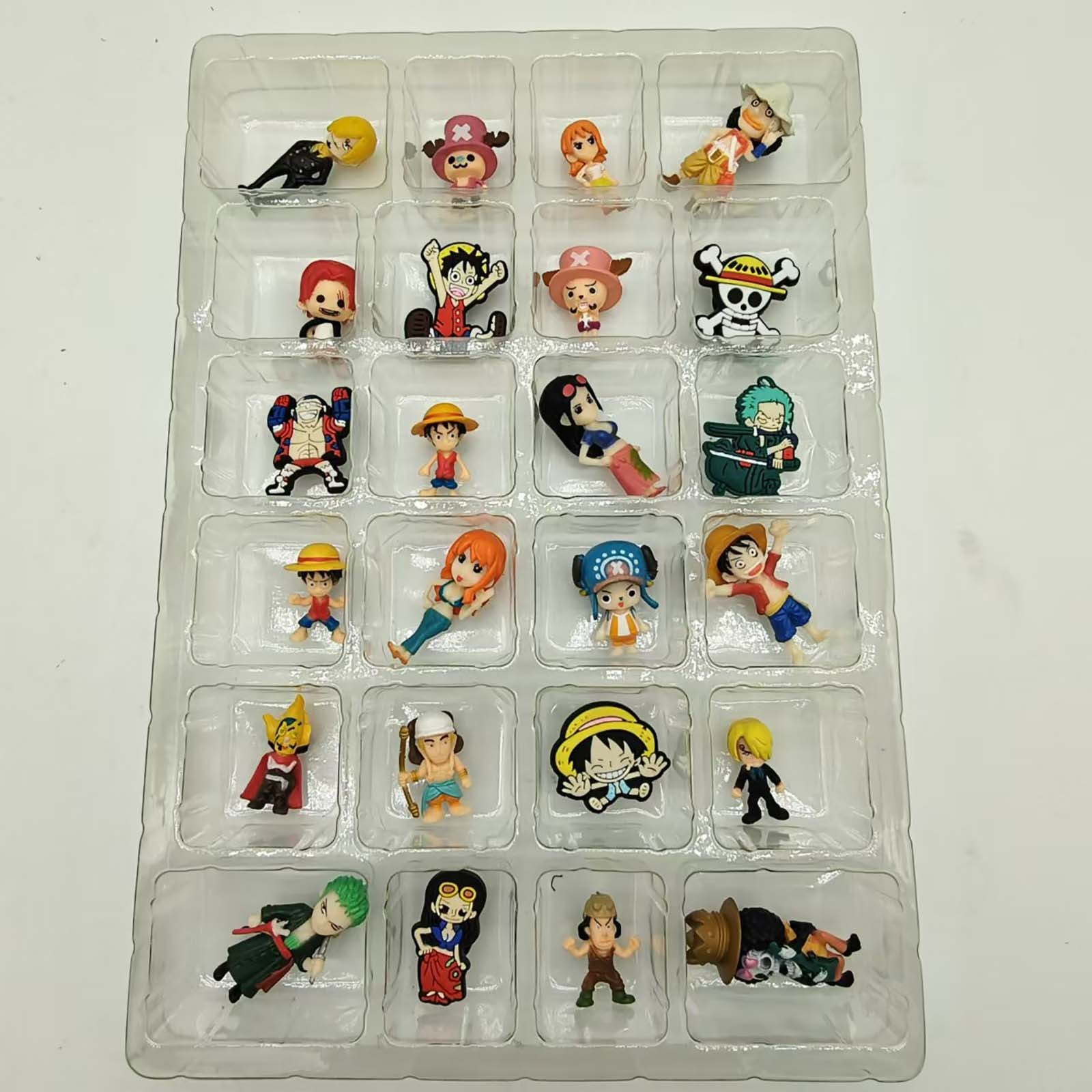 ONE PIECE Advent Calendar 2024, 24 pcs Action Figures Set Include
