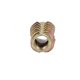 thumbnail image 3 of Tornillos de inserción hexagonales de aleación de zinc para muebles de madera E-Nuts M6x18mm 30 piezas, 3 of 3