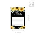 thumbnail image 5 of Koyal Wholesale Share a Memory Cards, Sunflowers Cards for Wedding, Life Memories, 4" x 6", 52-Pk, 5 of 5