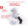 thumbnail image 3 of Swimming Pool Filter Pump Pool Cleaner 220v Electric Pool Pump Efficient Filter Pool Pump Circulating Pump, 3 of 7
