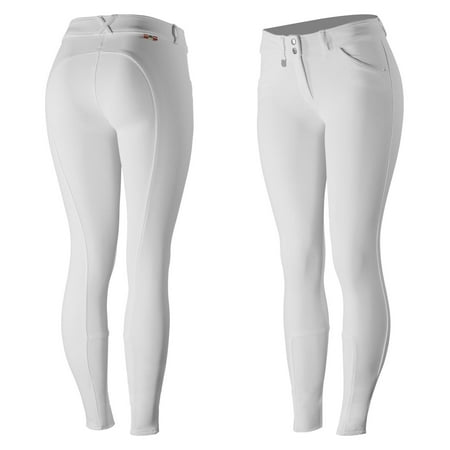 Horze Grand Prix Womens Classic Silicone Knee Patch Equestrian Riding Breeches