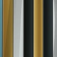thumbnail image 4 of Designart "Classic Pinstripes In Green And Gold" Striped Blackout Green, Gold Curtain 1 Panel, 4 of 4