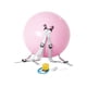 thumbnail image 5 of Pelota auxiliar de salto mortal, pelota para hacer ejercicio, entrenamiento portátil, niños y adultos, pelota de Yoga de entrenamiento elástica Rosa, 5 of 7