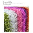 thumbnail image 2 of 8 3mm ABS Imitation Pearl Craft Hair Accessory Bead Chain String Round DIY Needlework Jewelry Accessories Handmade Centerpiece Bouquet Transparent, 2 of 9