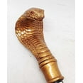 thumbnail image 2 of Ancient Egyptian Theme Golden Cobra Snake Walking Cane Prop Party Accessory, 2 of 4