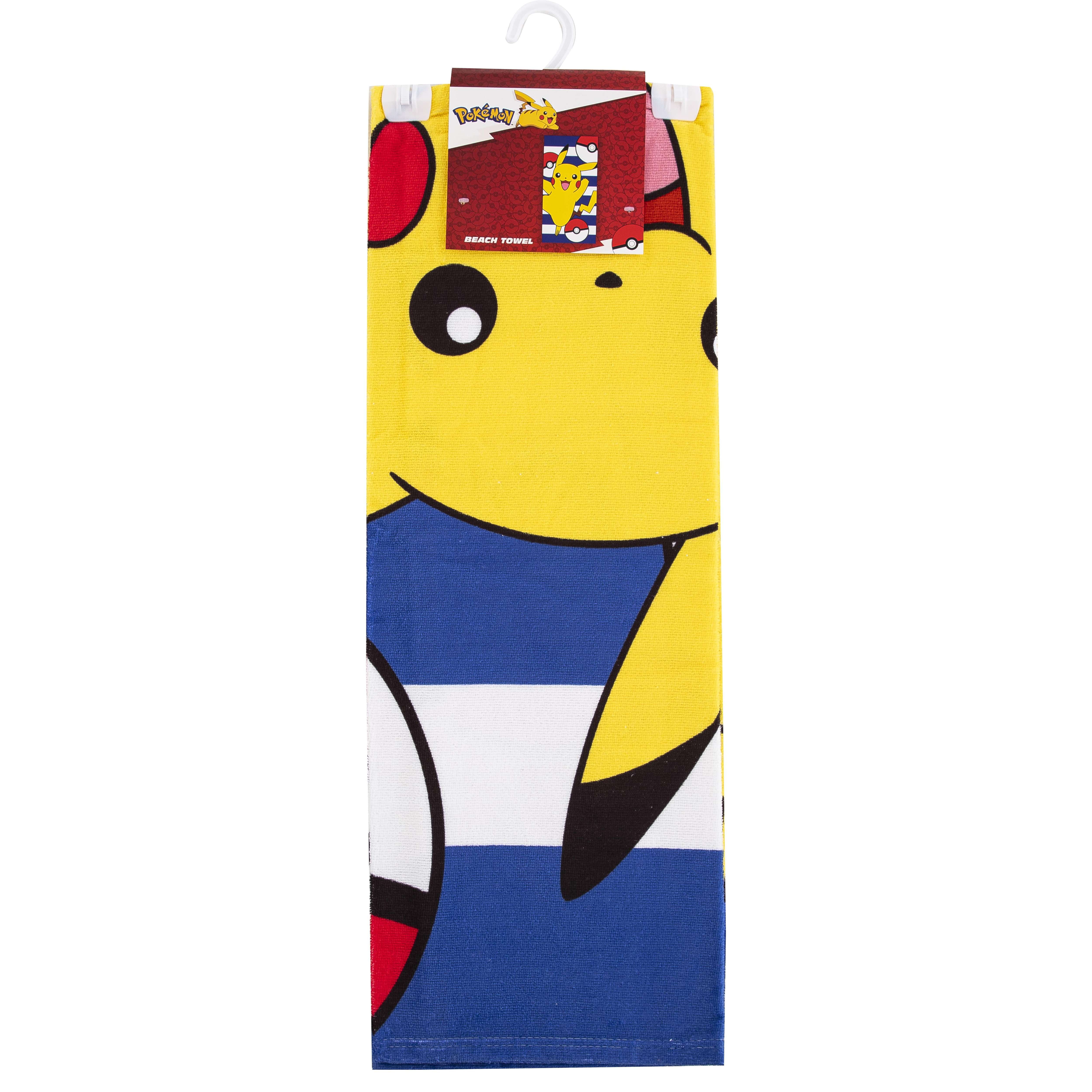 Pokemon Beach Pika 30in x 60in Beach Towel