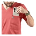 thumbnail image 3 of Pijama Quirurjica Uniforme Medico Jogger Hombre Algodon Rojo, 3 of 5