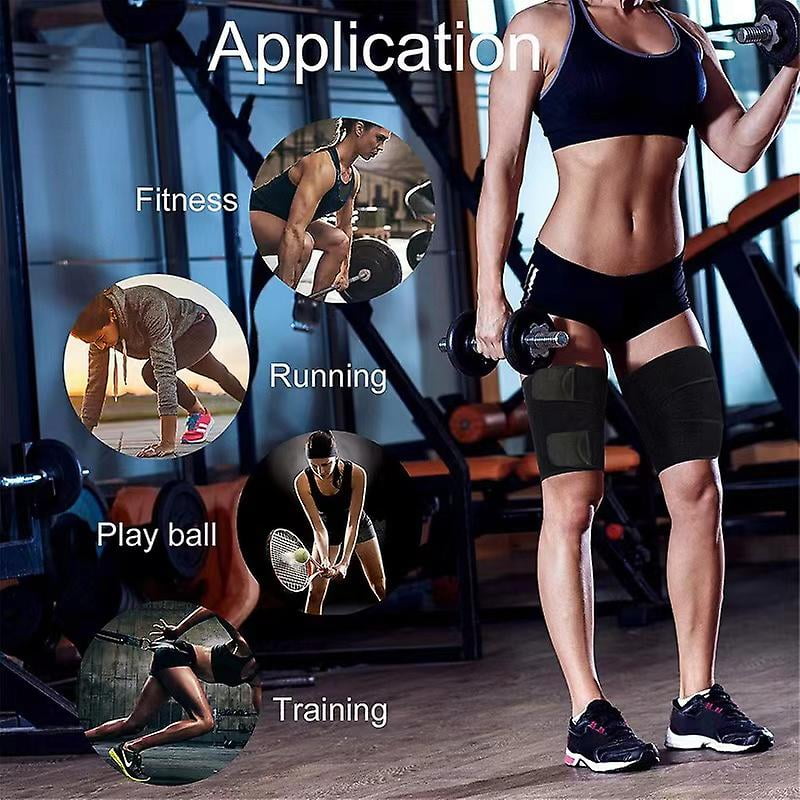 Women s Leg Shaper Sauna Sweat Thigh Trimmers Weight Loss Slimming Legs Fat Thermo Neoprene Compress Belt