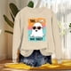 thumbnail image 4 of Ailaofu Womens Halloween Crewneck Sweatshirt Cute Long Sleeve Graphic Pullover Tops Fall Fashion Clothes, 4 of 4