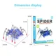 thumbnail image 1 of 1 modelo de animal hecho a mano para robot araña eléctrico infantil, juguetes de ensamblaje de bricolaje, 1 of 6
