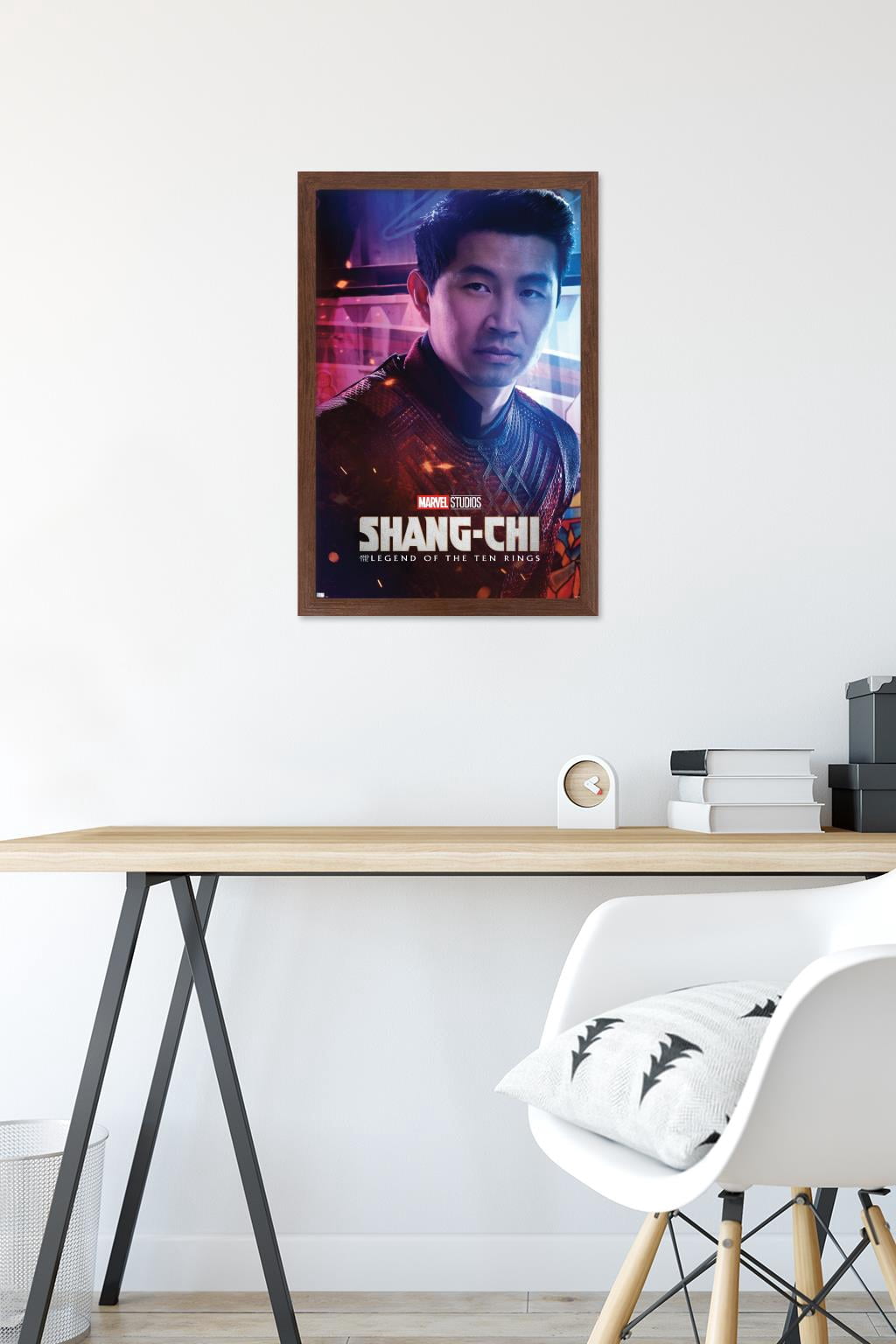 Marvel Shang-Chi and the Legend of the Ten Rings - Shang-Chi One Sheet Wall Poster, 14.725" x 22.375", Framed