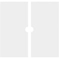 thumbnail image 4 of Embry Architectural Grade PVC Contemporary Ceiling Medallion 30"OD x 3"ID x 10 1/2"C - Two Piece, 4 of 11