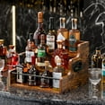 thumbnail image 2 of Estante expositor para botellas de licor, organizador de sirope de café KLM, 2 of 9