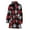 620, variant on Blue Argyle Pattern Women Bathrobe One Size Univeral Fits, Checkered Caro Plaid Tartan Fashion Lightweight Plush Fleece Long Robe For Women