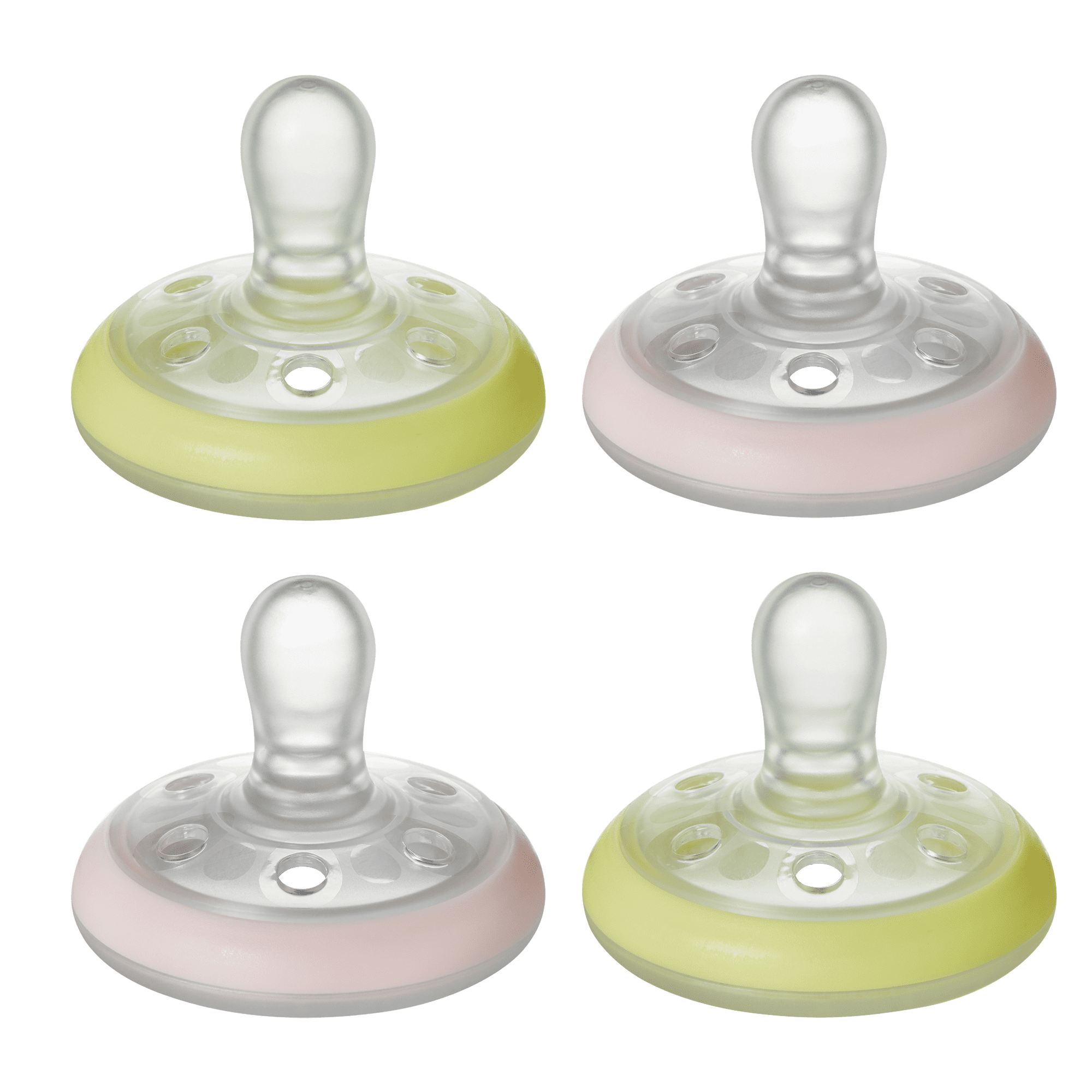 Tommee Tippee Breast Like Soothers Naturally ORTHODONTIC 0-6 Months 6-18 