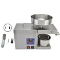 thumbnail image 1 of Intelligent Oil Press Stainless Steel Cereals Hot Cold Digital Oil Extractor Machine for Commercial HouseholdUS Plug 110V, 1 of 7