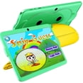 thumbnail image 2 of (Vert) Q8C2 Tablette pour Enfants 7 Pieds' Tablette, 2 Go RAM, 16 Go ROM, Octa-Core, 3000mAh, Cadeau pour Enfants, 2 of 5
