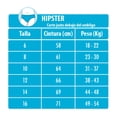 thumbnail image 3 of Hipster Fruit of the Loom para Niña Multicolor 3 Piezas Talla 8, 3 of 4