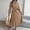 Khaki, variant on Women's Autumn And Winter Elegant Stand Collar Long Sleeve Waist Pleated Long Dress Dress Women Dresses Semi Formal Ladies Suit Two Piece Long Skirt Outfits for Women Bathing Suit Skirts Long Woman