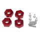thumbnail image 5 of Bujes de accionamiento de aluminio de 5.0 mm con rueda mm con tornillos para HSP HPI 1/10 RC Car Baoblaze Cubos Hexagonales de Rueda de Coche RC, 5 of 6