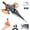 Orange, variant on Remote Flying Sword - 3-Speed Control, 2025 New Stunt Flying Sword, 360 Stunt Rollingt Easy to Flying RC Glider, Airplane Toy Gifts for Teens & Adults