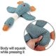 thumbnail image 4 of Toys For Aggressive Dogs | Indestructible Large Breed Dog Toys - Squeaky Goose Blue, 4 of 5