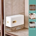 thumbnail image 3 of Caja Almacenamiento Calcetines Organizador Ropa Interior Montado en La Pared para Calzoncillos Corbatas, 3 of 9