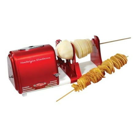Nostalgia Retro Series PT300RETROR - Electric twister & peeler - 15 W - red
