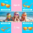 thumbnail image 4 of Gafas de sol YADIYA Kids Neon de 3 a 8 años, paquete de 24 con UV400, 4 of 7