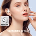 thumbnail image 3 of Inteprter Auriculares inalámbricos cómodos con pantalla LED de nivel de batería Auriculares Bluetooth supraaurales Teléfono y Comunicación negro, 3 of 6