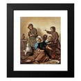 thumbnail image 2 of Jan Steen 15x17 Black Modern Framed Museum Art Print Titled - The Children's Meal (&nbsp;C. 1665), 2 of 5
