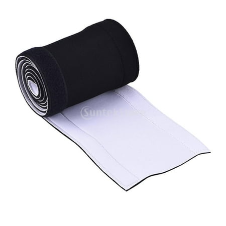 59inch OD 1.3'' Neoprene Cable Management Sleeves Flexible Cable Wrap, , Cord Management, Cable Organizer for / Home Theater / Speaker (White / Black)