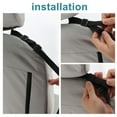 thumbnail image 4 of Unique Bargains Dog Car Net Barrier with Stretchable Storage Bag Keep Pet Dogs in the Back Seats for Cars SUVs Red, 4 of 7