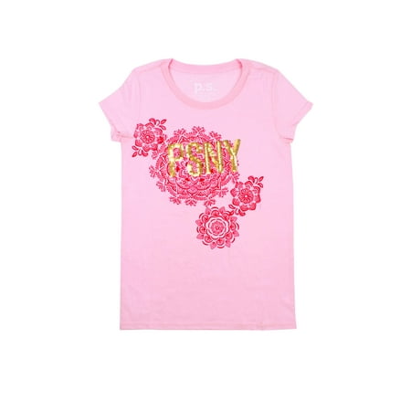 Psny Sequin Graphic T-Shirt (Little Girls & Big Girls)