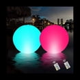 thumbnail image 3 of Luces Flotantes para Piscina, Globo Luminoso Inflable de 14 Pulgadas Que de Color, Luces LED para Piscina, Bola, Luz , DecoracióN para Fiestas, 3 of 5