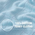 thumbnail image 2 of decorUhome 100% Cotton Terry Kitchen Dish Cloths, Ultra Soft and Absorbent Dish Towels for Kitchen, Perfect for Drying and Washing Dishes, 6 Pack, 12 x 12 Inches, Sky Blue, 2 of 8