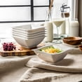 thumbnail image 5 of XINLTC-6 inch Porcelain White Soup Bowls Set of 6, 13.5 oz Ceramic Cereal Bowl for Kitchen, Microwave, Oven, Dishwasher Safe, 5 of 7