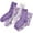Purple, variant on Uooqdmx 5 Pairs Crew Socks for Women, Soft Socks, Women Crew Socks, Breathable Socks Women, Athletic Socks for Women, Black One Size
