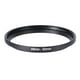 thumbnail image 5 of Anillo de filtro adaptador de lente BRI 49 mm a 52 mm de metal negro, 5 of 7